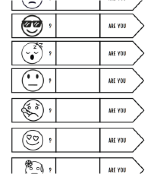 Feelings per scuola primaria - lingua inglese