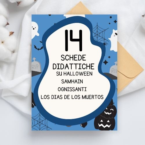 Schede didattiche Halloween classe terza, quarta e quinta (Samhain, Ognissanti, Los dias de los muertos)