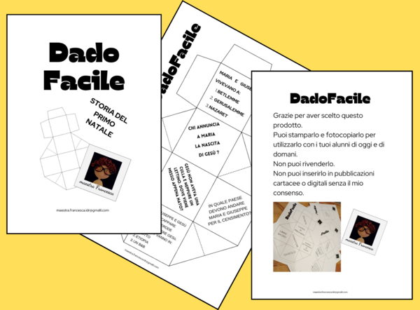 Dado-Facile STORIA DEL PRIMO NATALE