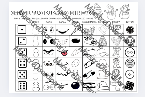 Roll a snowman - Crea il tuo pupazzo di neve