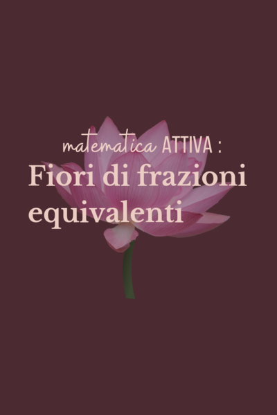 Fiori di frazioni equivalenti