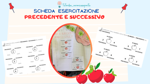 PRECEDENTE e SUCCESSIVO (scheda esercitazione)
