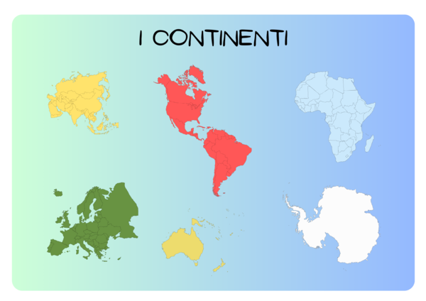 I continenti