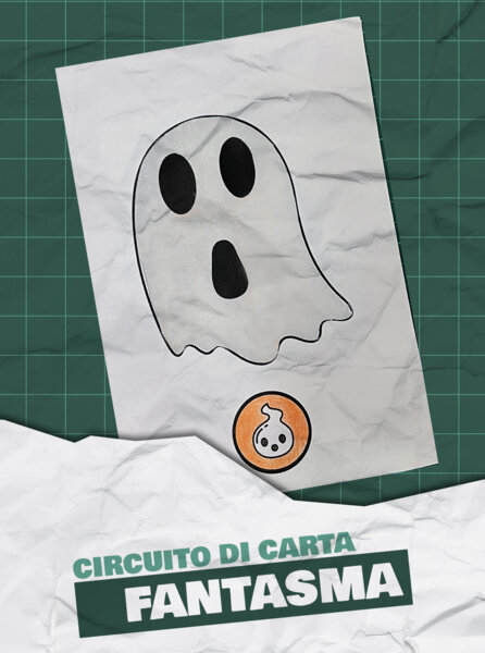 Circuito di carta - Fantasma di Halloween
