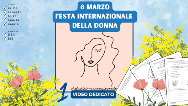 8 MARZO - GIORNATA INTERNAZIONALE DELLA DONNA