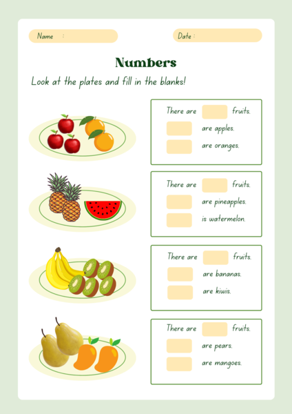 Inglese - Numbers