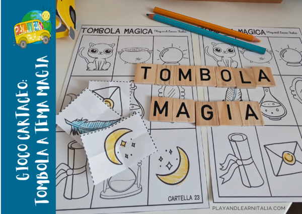 UNA TOMBOLA A TEMA MAGIA