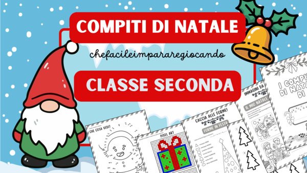 COMPITI DI NATALE CLASSE SECONDA - SCUOLA PRIMARIA