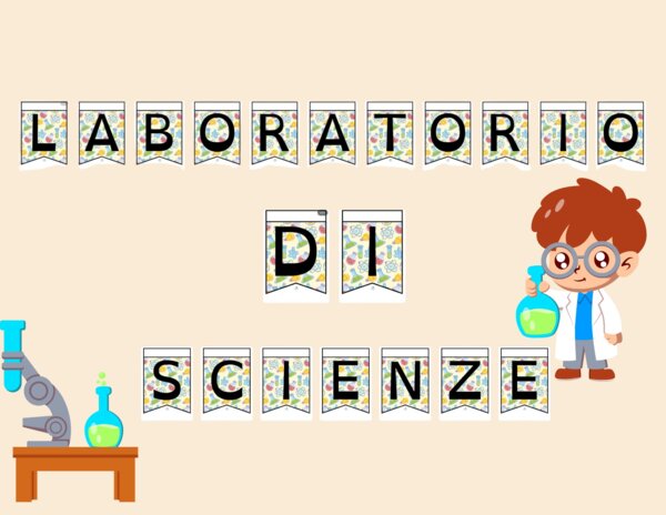 BANDIERINE: LABORATORIO DI SCIENZE