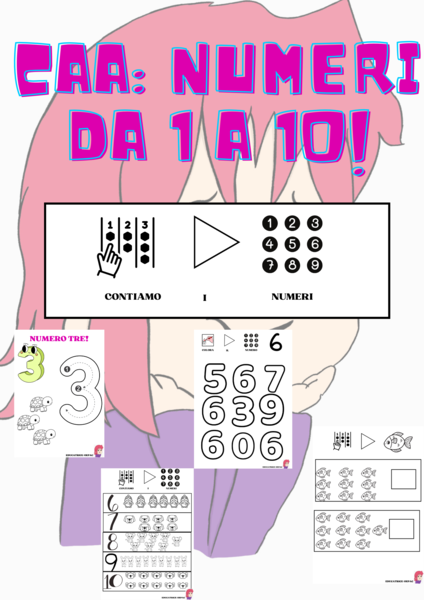 NUMERI CAA: DA 1 A 10!