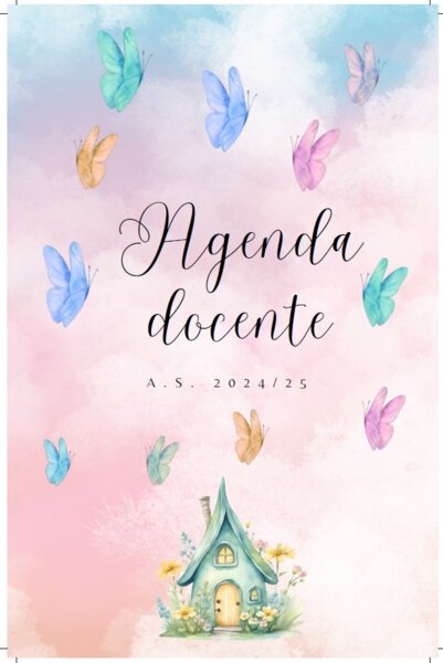Agenda del docente formato pdf 15 x 23 cm