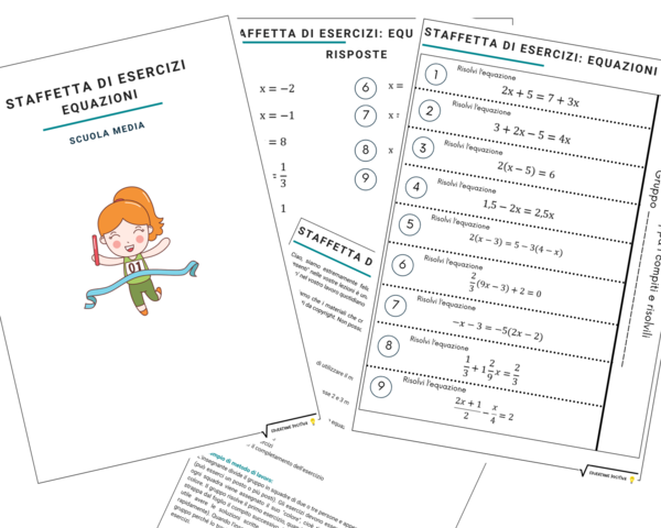 Staffetta di Esercizi: Equazioni