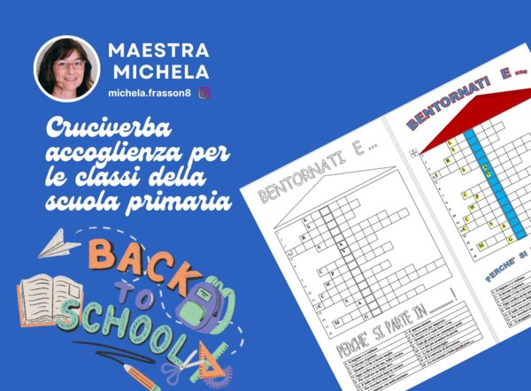 Cruciverba per attività di accoglienza