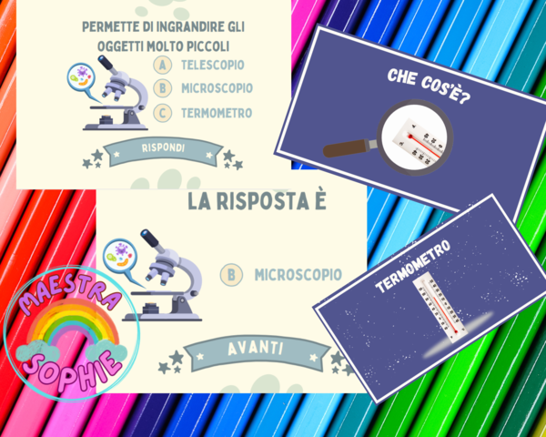 2 quiz - gli strumenti dello scienziato