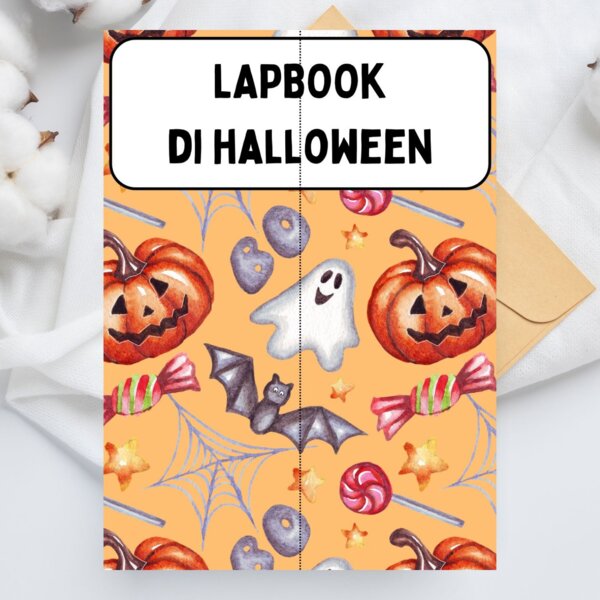 Lapbook Halloween da stampare per la classe prima e seconda