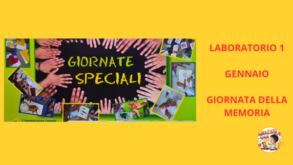 1° LABORATORIO CREATIVO - GENNAIO - GIORNATA DELLA MEMORIA
