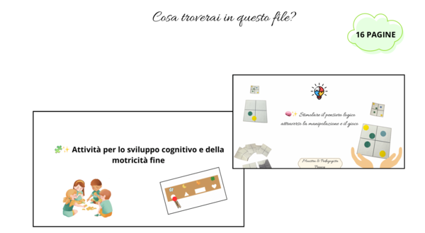 GIOCHI COGNITIVI INFANZIA-PRIMARIA