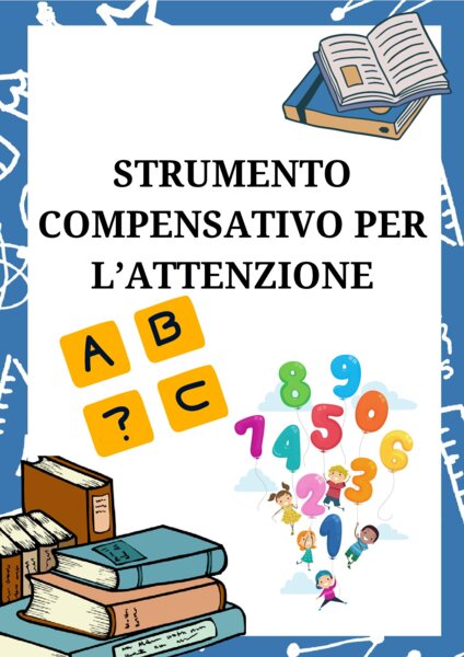 STRUMENTO COMPENSATIVO PER L’ATTENZIONE