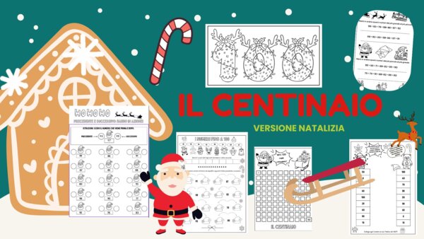 Il Centinaio di Natale: Schede Didattiche per la Classe Seconda MAESTRA PIERA
