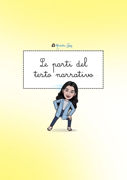 Le parti del testo narrativo
