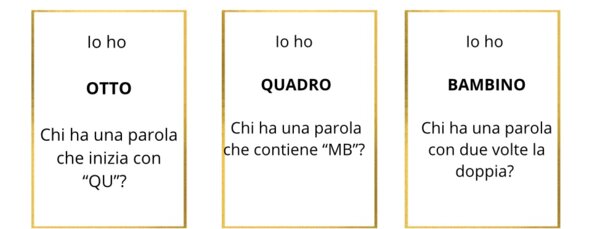 Flashcard lessico ed ortografia