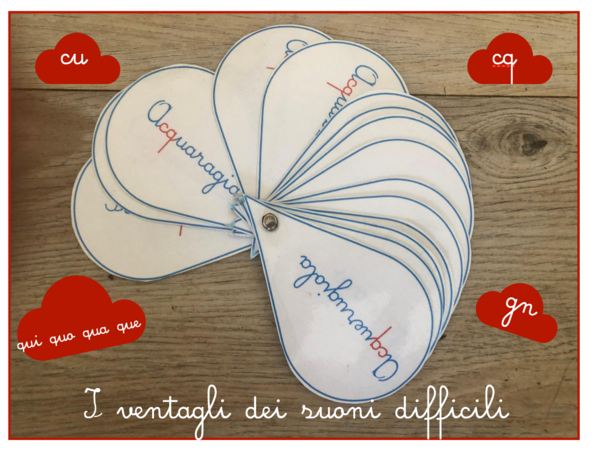 4 ventagli dei suoni difficili