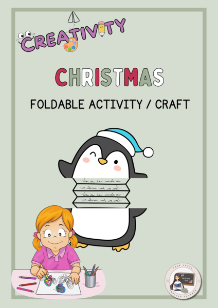 CHRISTMAS FOLDABLE ACTIVITY | CRAFT
