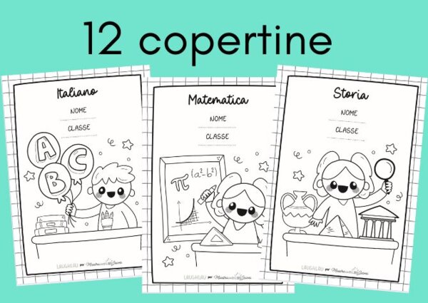 COPERTINE KAWAII 2024-2025 - Quadagenda
