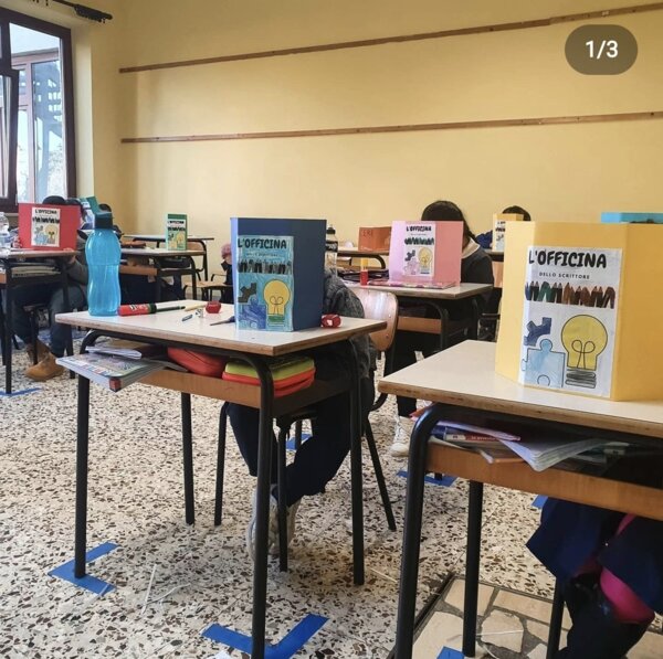 L'officina dello scrittore, lapbook produzione scritta.