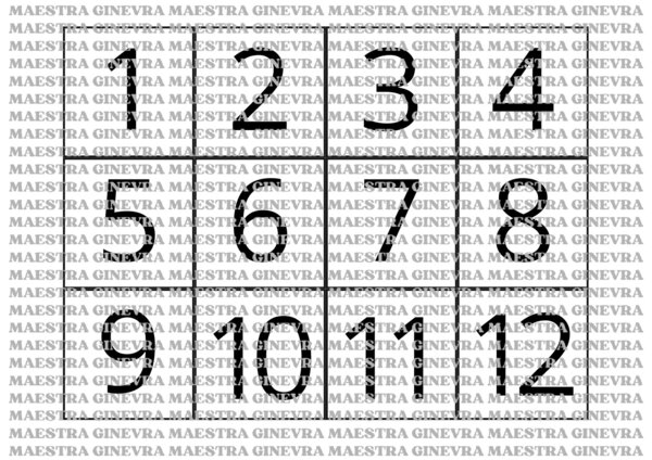 Linea dei numeri 1-31 per calendario