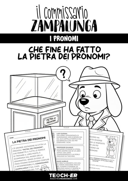 Il Commissario Zampalunga - I Pronomi