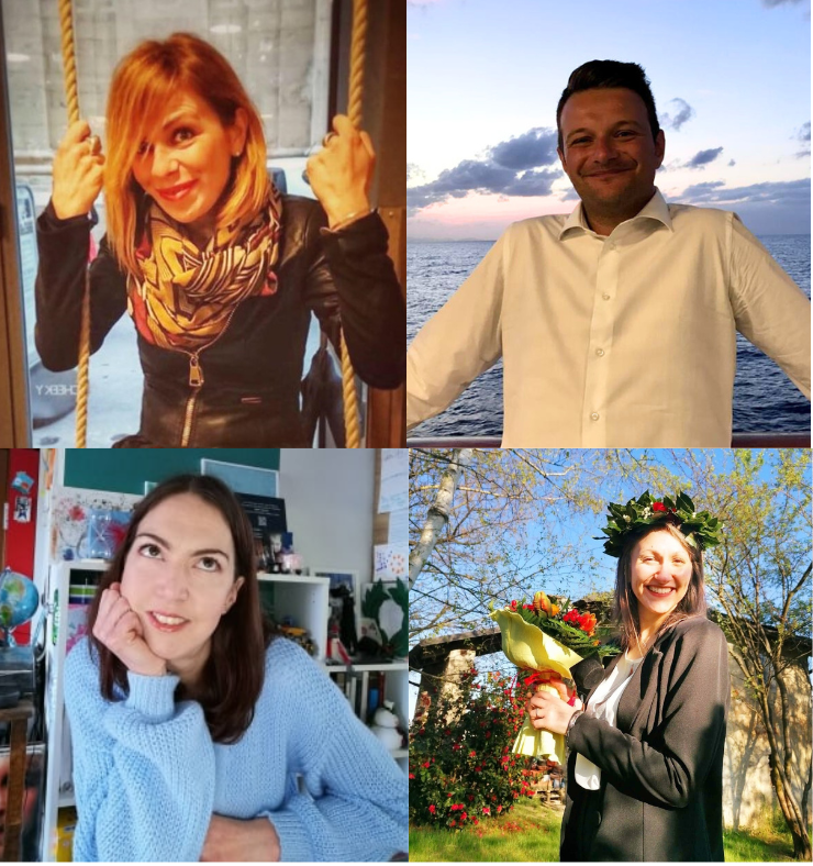 Maria Ghirardi, Roberto Nicola, Chiara Accordini e Celeste Chiri