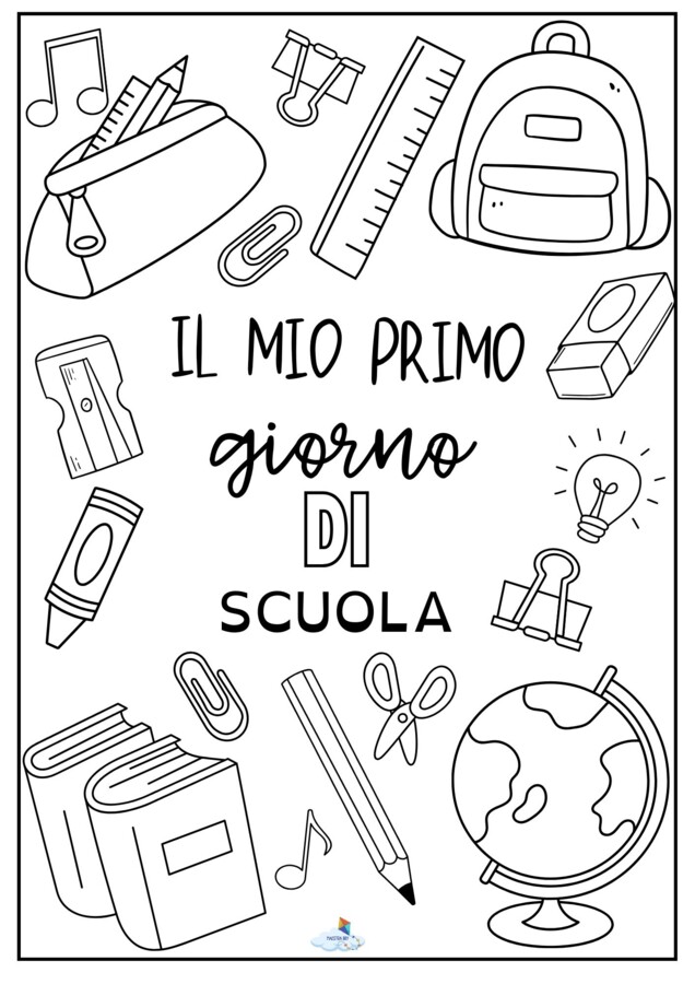 COPERTINA PRIMO GIORNO DI SCUOLA