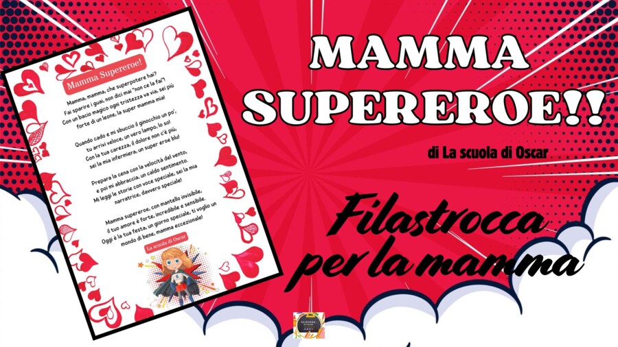 Filastrocca "MAMMA SUPEREROE"