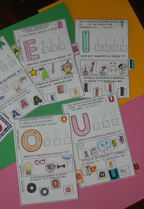 Il librino creativo delle vocali