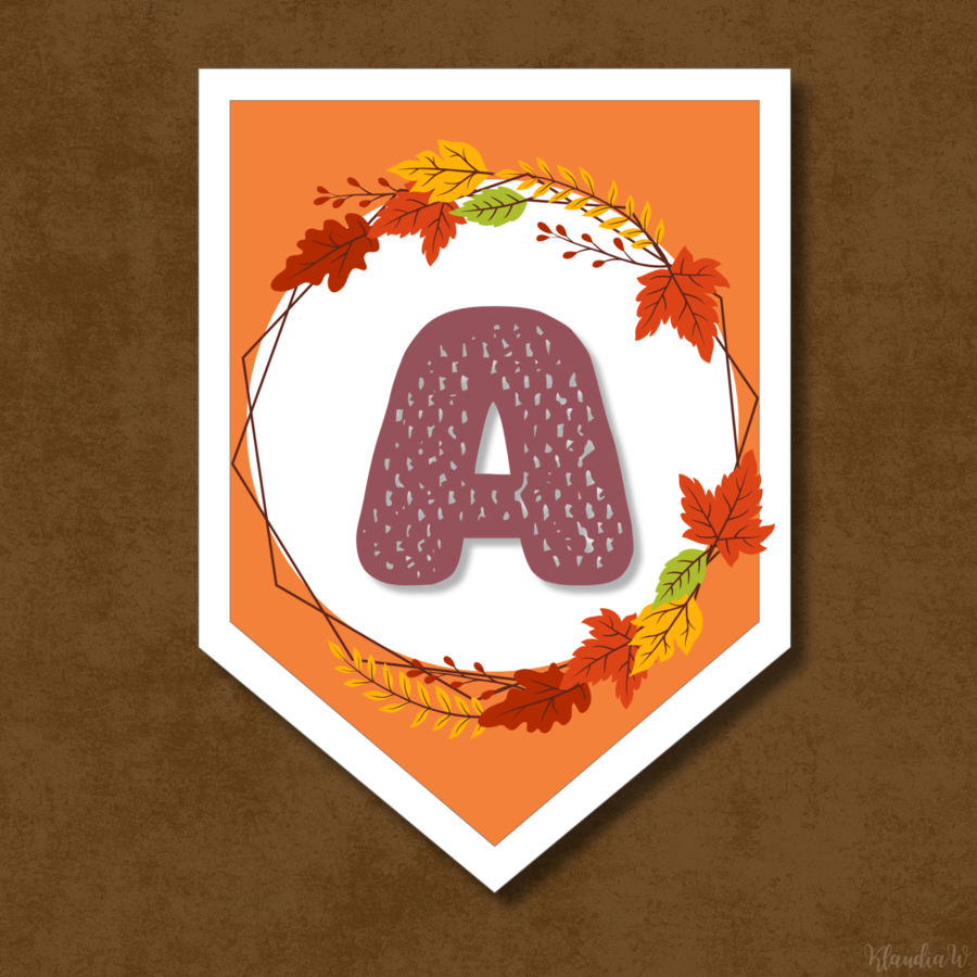 STRISCIONE "AUTUNNO"