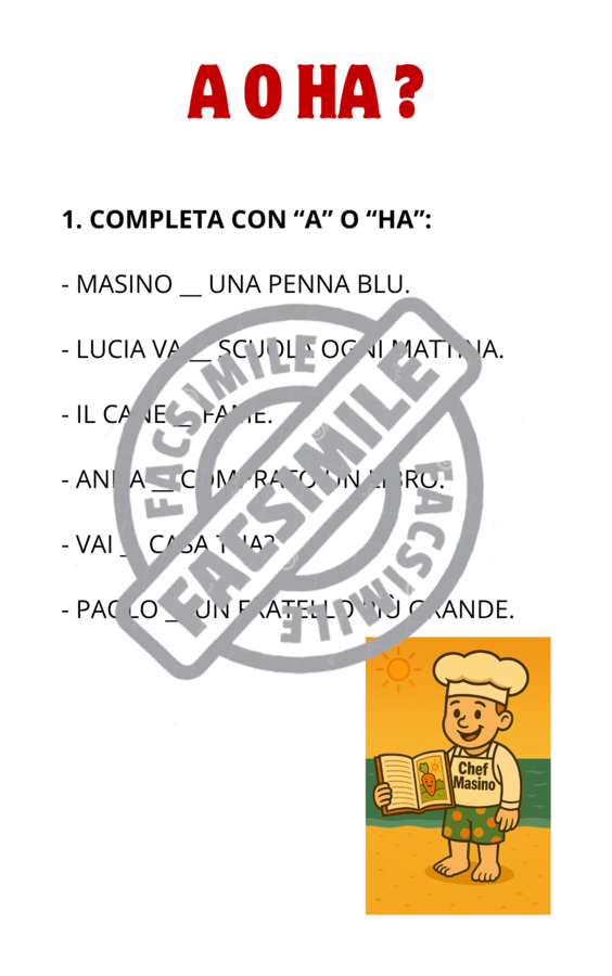 In vacanza con Chef Masino