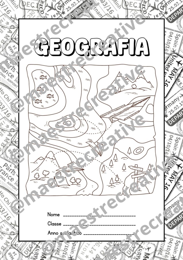 Kit accoglienza tema VIAGGIO - kit completo