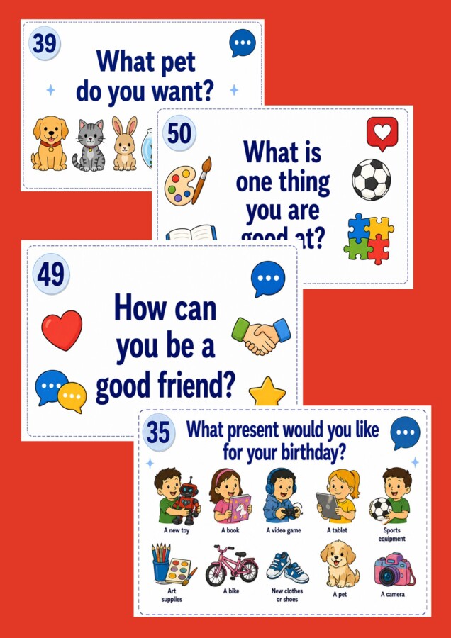 Icebreaker Questions – 50 domande per rompere il ghiaccio | Classi 1–3