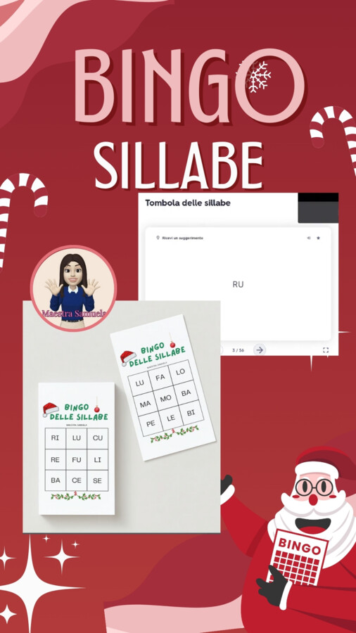 🎉 Bingo delle Sillabe! 🎉