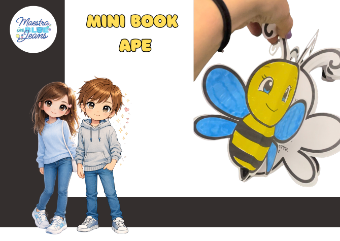 Mini Book Ape 3 D