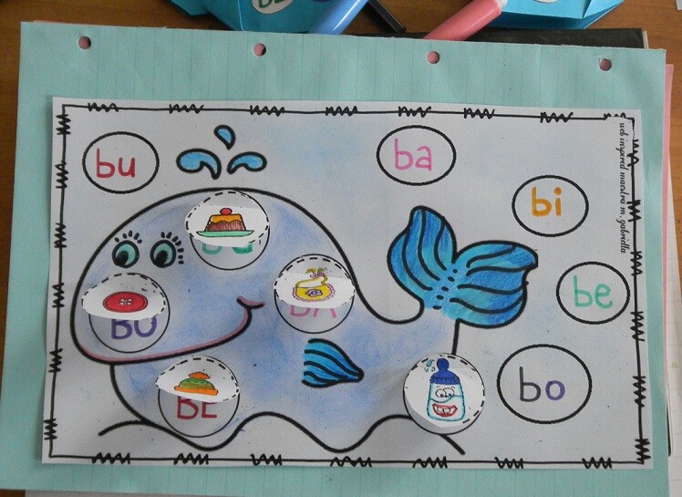 Lettera B di Balena BeBa