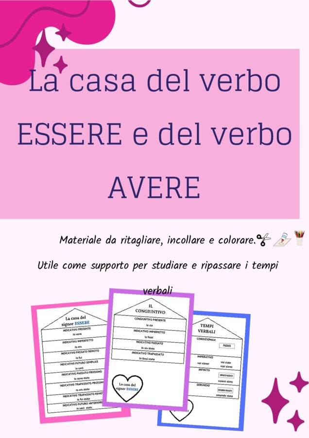 La casa del signor ESSERE e del signor AVERE