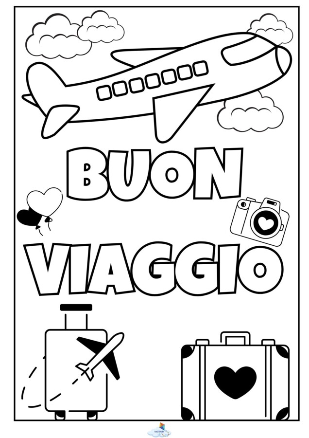POSTER COLLABORATIVO TEMA VIAGGIO