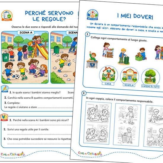 Vivere bene insieme – Kit PDF su regole, rispetto e collaborazione