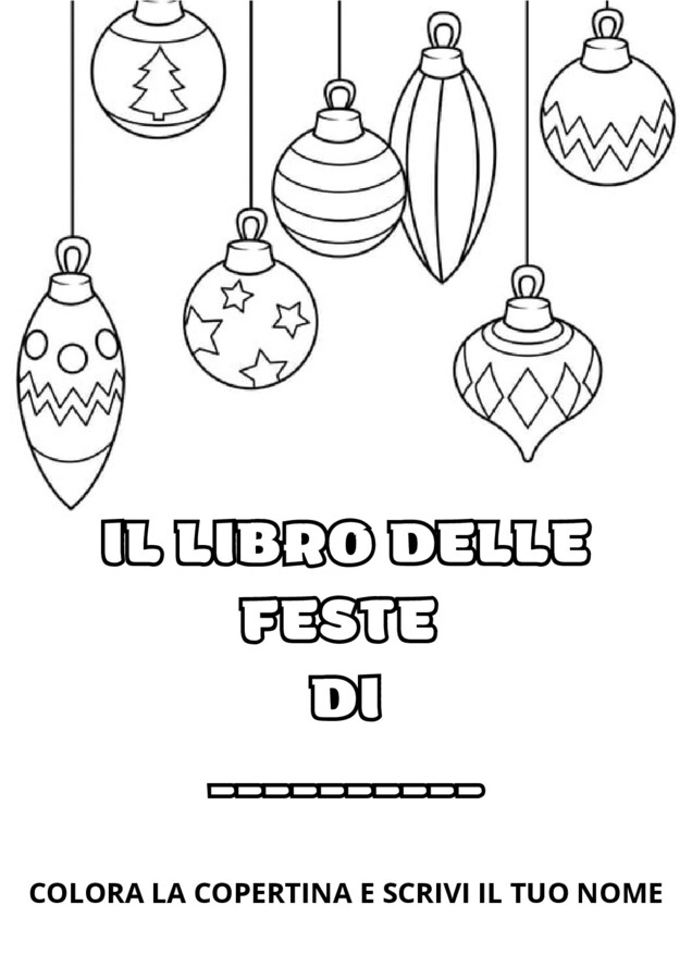 Compiti delle vacanze di Natale classe prima