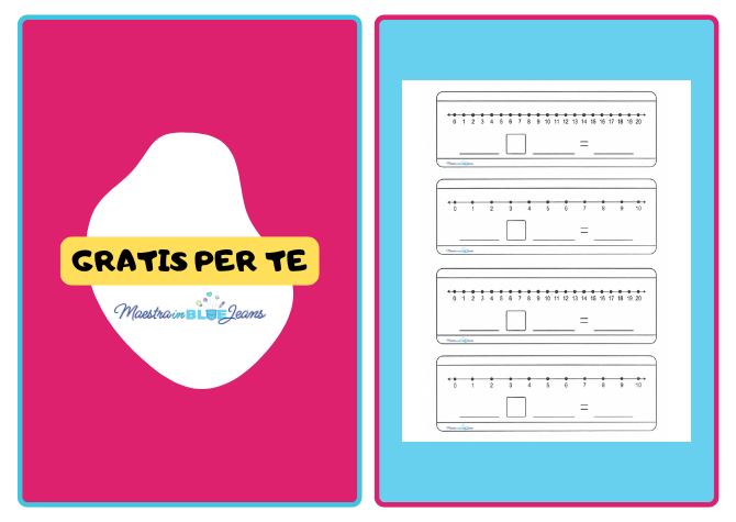 Linea dei numeri riutilizzabile
