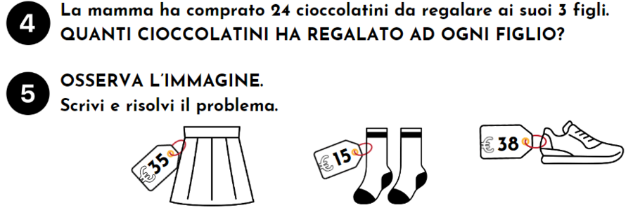Problemi 4 operazioni
