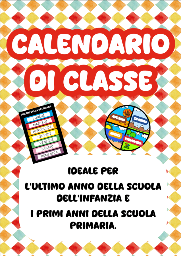 Calendario per la classe