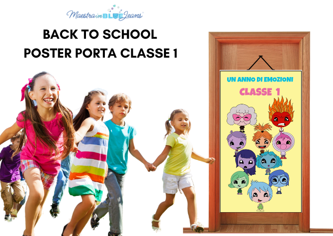 Poster Porta a colori CLASSE 1
